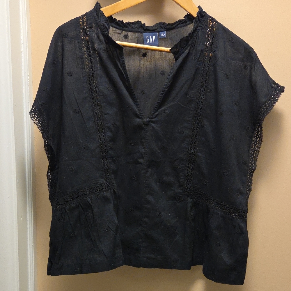 GAP Elegant Black Blouse for Women